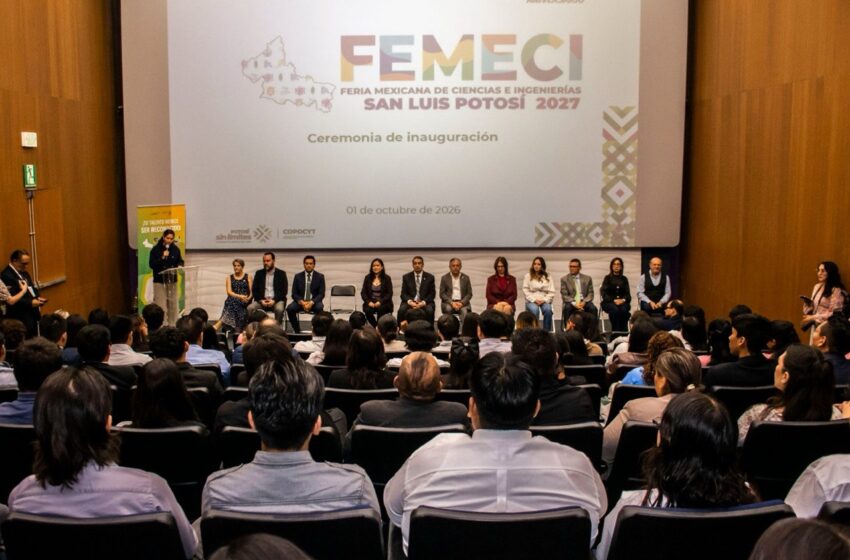  UASLP refrenda compromiso con la formación científica y la colaboración institucional a través de la Feria Mexicana de Ciencias e Ingenierías