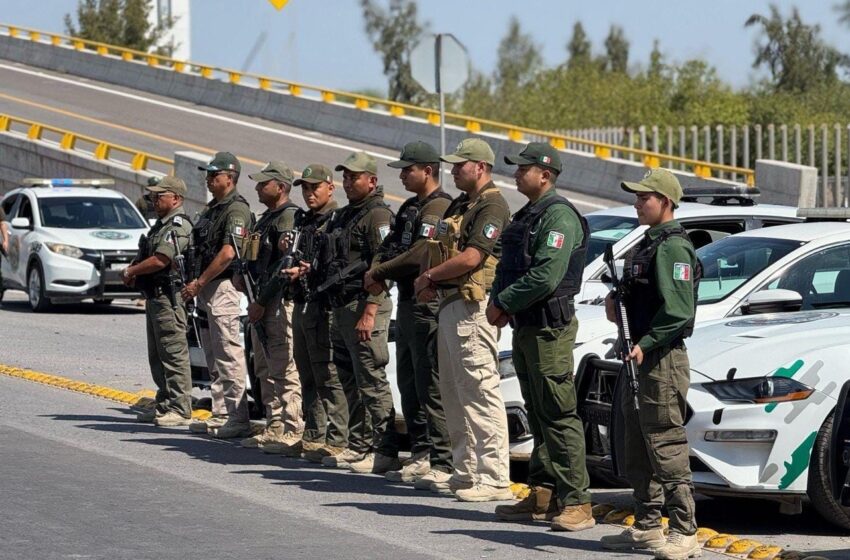  GUARDIA CIVIL ESTATAL CON VIGILANCIA EN LOS 59 MUNICIPIOS A TRAVÉS DE OPERATIVOS PERMANENTES