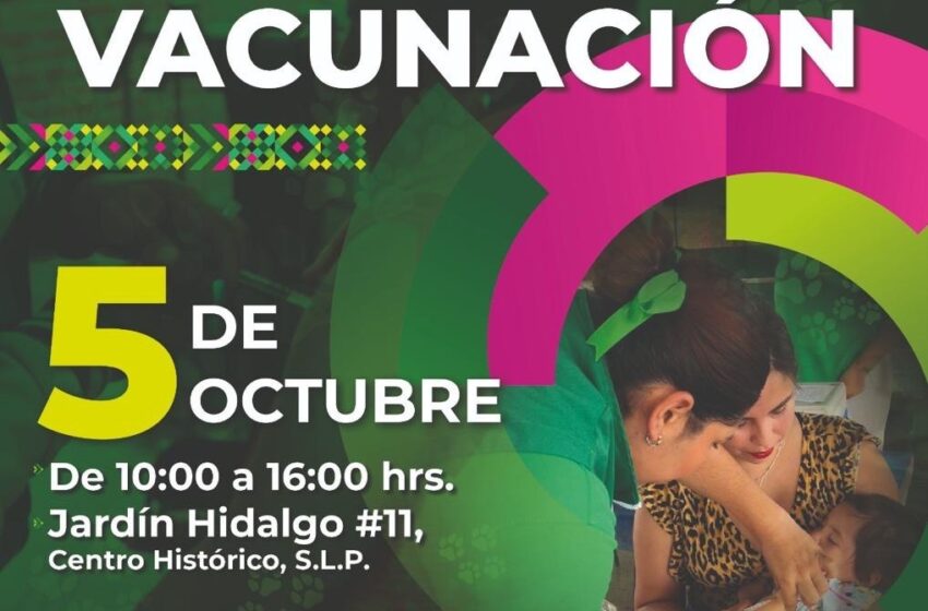  JORNADA DE VACUNACIÓN PROTEGERÁ A NIÑAS, NIÑOS Y ADOLESCENTES