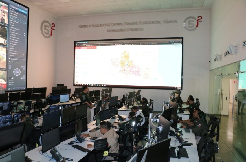  SECRETARÍA DE SEGURIDAD ESTATAL FORTALECE OPERATIVOS Y ACCIONES CON MIL 713 CÁMARAS DE VIDEOVIGILANCIA