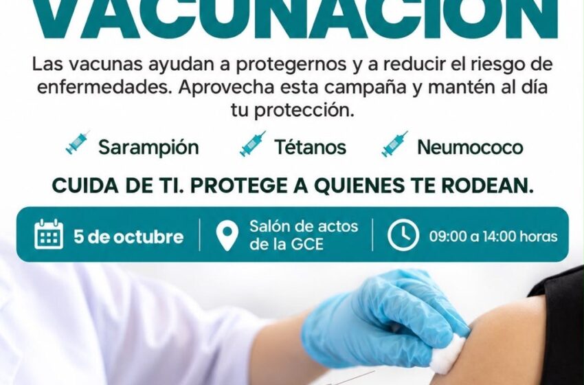  GUARDIA CIVIL ESTATAL REALIZARÁ CAMPAÑA DE VACUNACIÓN PARA PERSONAL OPERATIVO Y ADMINISTRATIVO