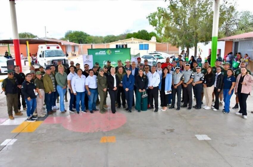  SEGURIDAD EN MI ESCUELA LLEGA A COMUNIDADES DE SAN LUIS POTOSÍ
