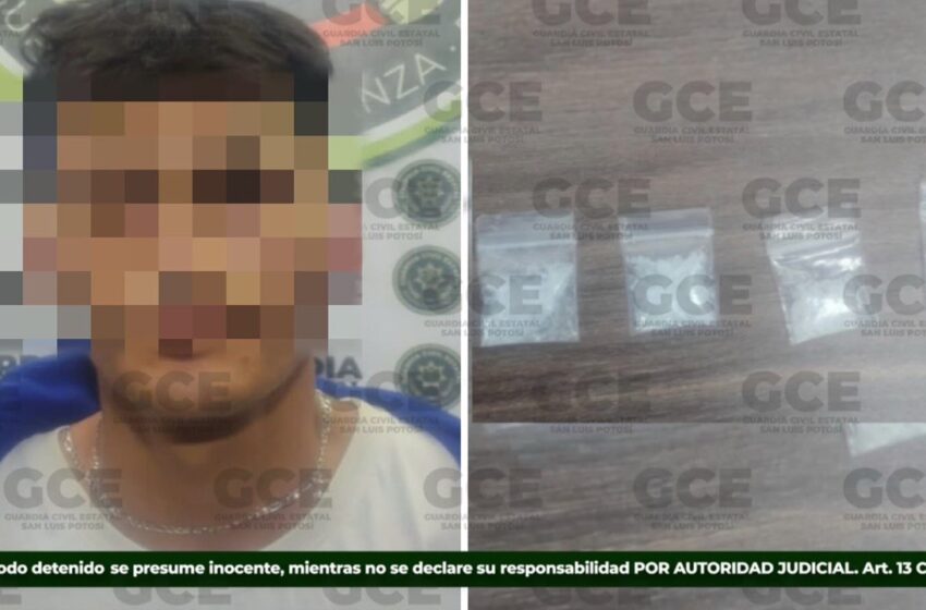  GUARDIA CIVIL ESTATAL DETIENE A PRESUNTO OBJETIVO CRIMINAL EN LA ZONA METROPOLITANA