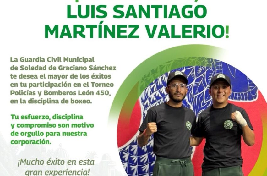  AGENTE DE LA GCM DE SOLEDAD PARTICIPARÁ EN LOS JUEGOS LATINOAMERICANOS DE POLICÍAS Y BOMBEROS 2026, EN GUANAJUATO