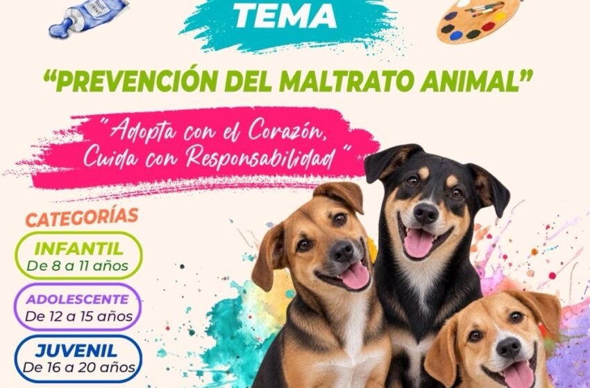  GOBIERNO DEL ESTADO CONVOCA A NIÑAS, NIÑOS Y JÓVENES A PROMOVER LA ADOPCIÓN RESPONSABLE DE ANIMALES
