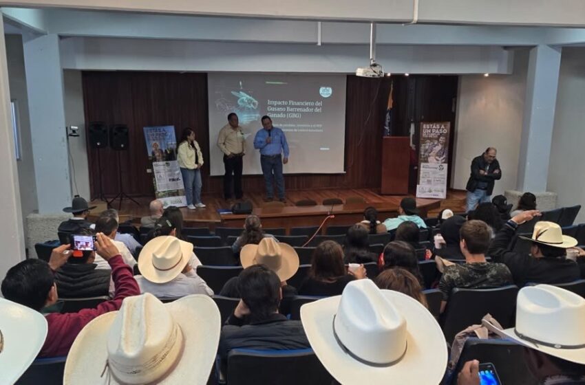  En la UASLP, expertos exponen herramientas tecnológicas para enfrentar el impacto del gusano barrenador