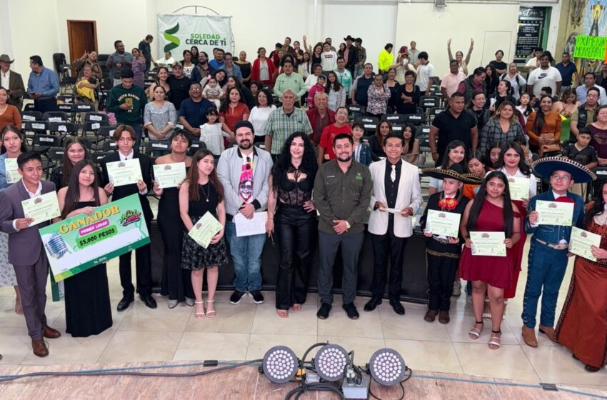  GOBIERNO DE SOLEDAD IMPULSA Y RECONOCE EL TALENTO JUVENIL CON CONCURSO DE CANTO “VOZ Y RAÍZ”