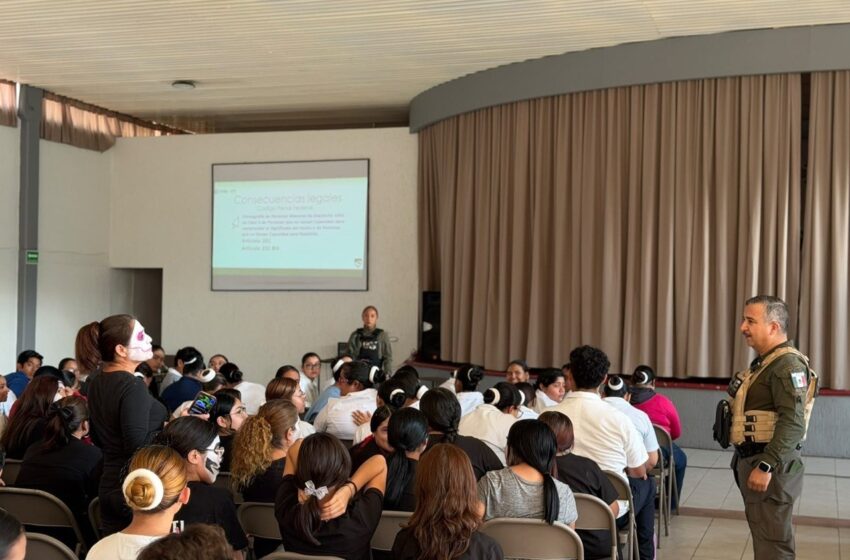  LLEVAN PREVENCIÓN Y ORIENTACIÓN A CERCA DE 900 PERSONAS CON “SEGURIDAD EN MI ESCUELA”