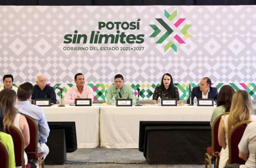  RICARDO GALLARDO INSTRUYE A SU GABINETE A RENDIR CUENTAS CLARAS ANTE EL CONGRESO EN COMPARECENCIAS POR EL QUINTO INFORME