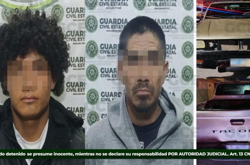  SSPC DETIENE A DOS OBJETIVOS PRIORITARIOS POR ROBO DE VEHÍCULOS EN LA ZONA METROPOLITANA