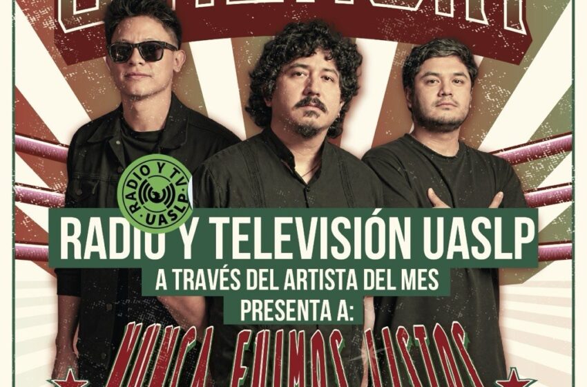  Radio y Televisión UASLP llevará a la banda potosina Nunca Fuimos Listos al Festival Sinergia 2026 en la CDMX