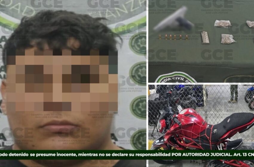  GUARDIA CIVIL ESTATAL DETIENE EN VILLA DE ZARAGOZA A PRESUNTO OBJETIVO PRIORITARIO