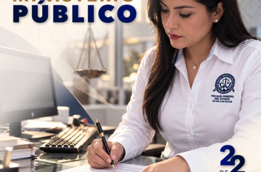  FISCALÍA POTOSINA CONMEMORA EL DÍA NACIONAL DEL MINISTERIO PÚBLICO