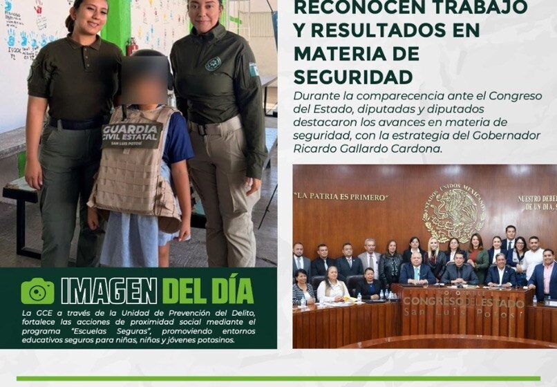  GUARDIA CIVIL ESTATAL FORTALECE LA PAZ Y TRANQUILIDAD MEDIANTE ACCIONES DE SEGURIDAD