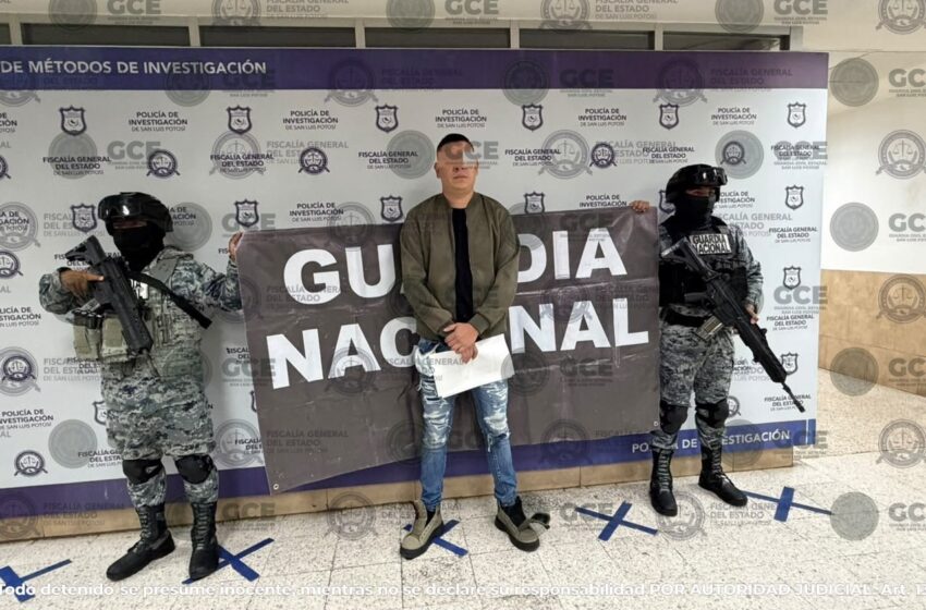  DURO GOLPE A LA DELINCUENCIA; DETIENEN A PRESUNTO LÍDER CRIMINAL DE TANQUIÁN RELACIONADO CON HECHOS DE VIOLENCIA