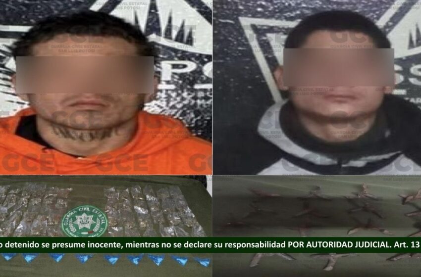  GUARDIA CIVIL ESTATAL DETIENE A PRESUNTO OBJETIVO PRIORITARIO EN MATEHUALA