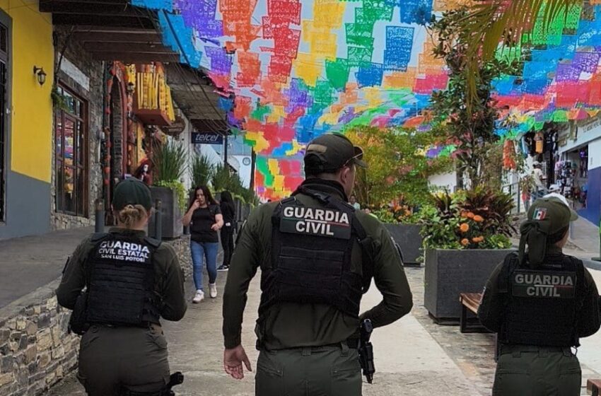  GCE REFUERZA COORDINACIÓN Y DESPLIEGA DISPOSITIVOS DE SEGURIDAD PARA XANTOLO EN LA HUASTECA